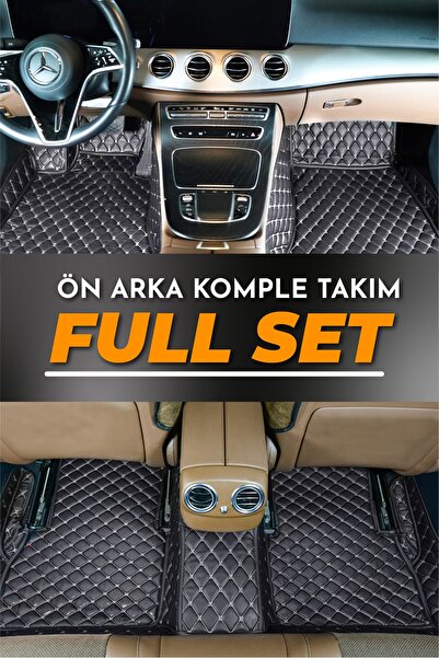 stiloto TOYOTA COROLLA BENZİNLİ (2019-2023) UYUMLU DERİ 7D HAVUZLU TAM SET OT...