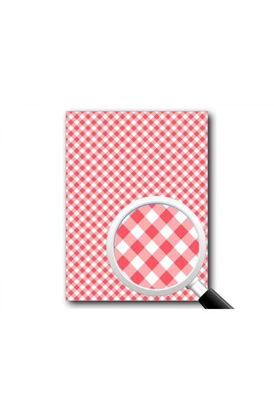 fotopasta Ekose Desenli Yenilebilir Resim Baskısı 08
