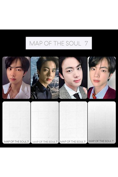 Kpop Dünyasi Bts Jin ''Map Of The Soul 7'' Album Card Set
