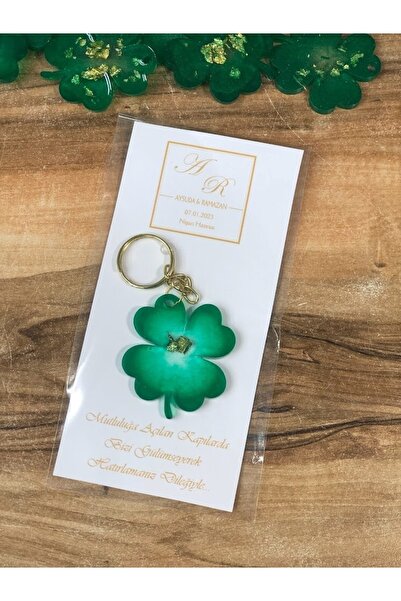 Masalsı Concept 25 Adet Kartlı Epoksi Anahtarlık Düğün,kına,söz,nişan Hediyel...