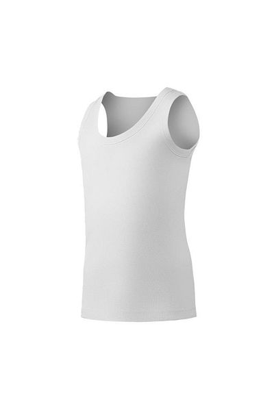 YILDIZ 3 Pieces Boy Ribbed Tank Top White 04