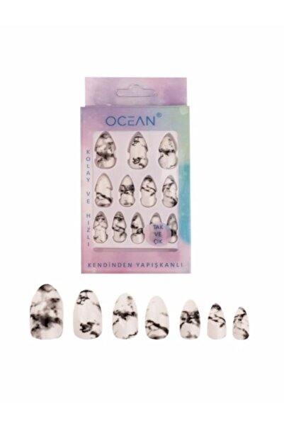 Ocean Takma Tırnak Tak Ve Çık Kendinden Yapışkanlı