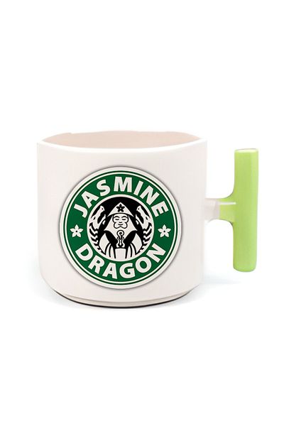 GünayStore Double Turkish Coffee Cup & Espresso Jasmin Green T Cup 200 Ml