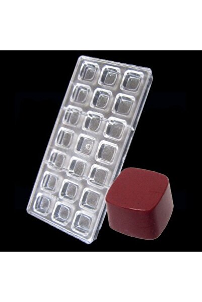 gurmender Square Molded Polycarbonate Chocolate