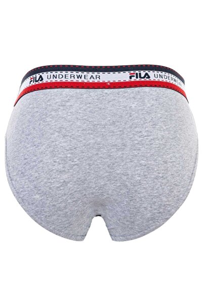FILA Herren Slip, 4er Pack - Briefs, Logobund, Cotton Stretch, einfarbig