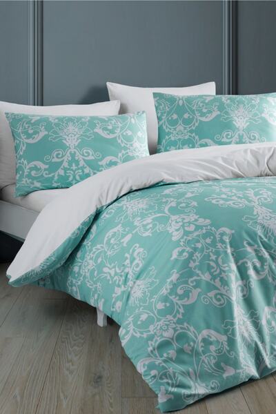 Always Παπλωματοθήκη διπλής όψης Ranforce Motif Mint 200x220 cm