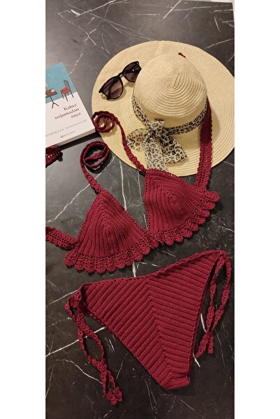 Freyaa Desing Freya Design Boyundan Bağlamalı Cool Şık Ve Seksi Bikini Takım