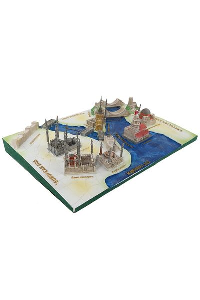 Kahraman 3D Embossed Map of Istanbul