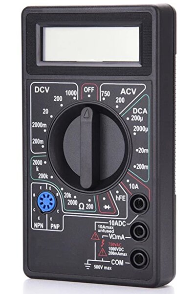 MOBEE Dt830d Dijital Avometre Multimetre Ölçü Aleti Akım Voltaj Direnç Ölçer 1410