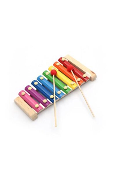 Mashotrend Eğitici Ahşap Selefon 8 Nota 8 Ton 8 Tuşlu Ahşap Selefon  Oyuncak ...