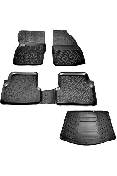 Rizline Ford Focus 2 Hb 3d Havuzlu Paspas + 3d Bagaj Havuzu 2005-2011 Arası -...