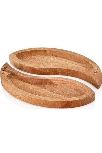 Taboo Jigsaw Puzzle Set of 2 Oval Snack Bowl - Tab 1036