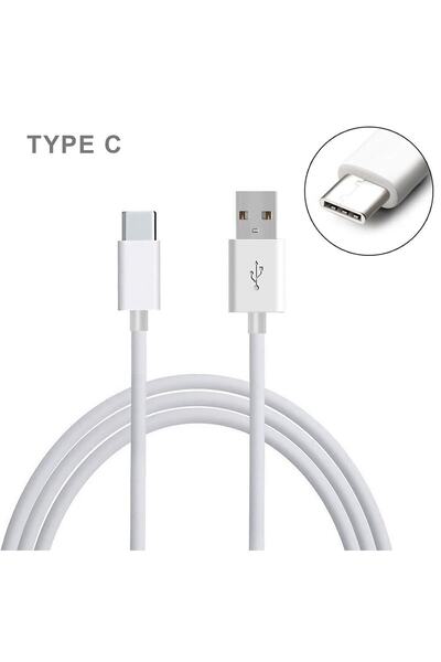 DAT Xiaomi Redmi Note 9 Pro Uyumlu Cep Telefonu Type C Hızlı Şarj Cihazı Kablosu Şarz Aleti Kablosu