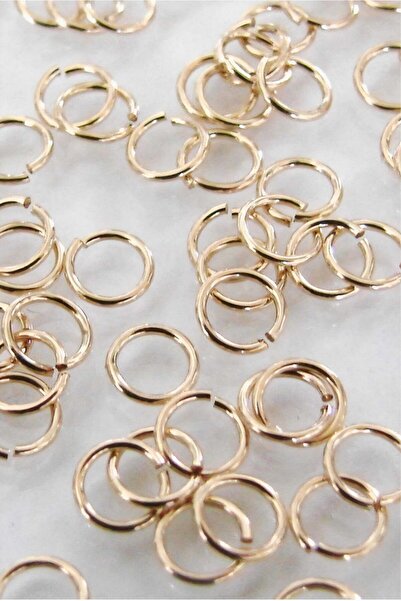 C&E Design Kadın 18'li Trendy Gold Saç Küpe Seti