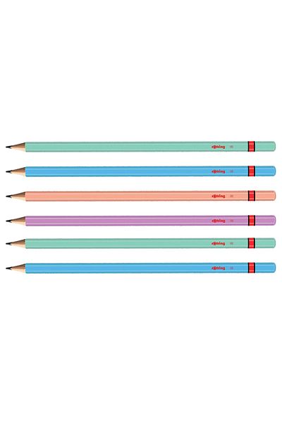 Rotring Metallic 6-Piece Pencil (2090067)