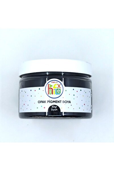 HOBİFLEX Epoksi Reçine Pigment Opak Toz Boya Siyah Renk 30 Gr