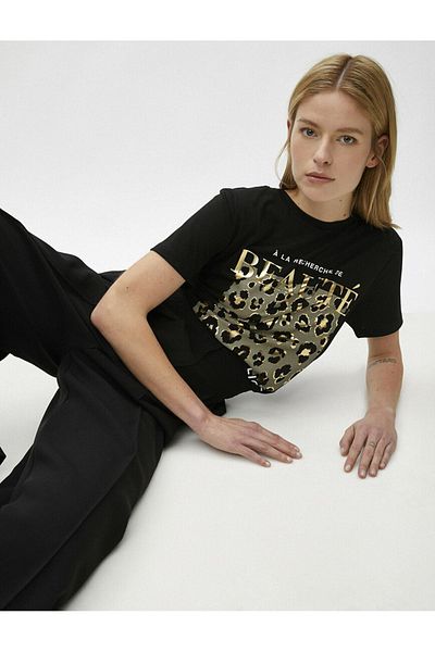 Koton Women's T-shirt 1yak13215ek