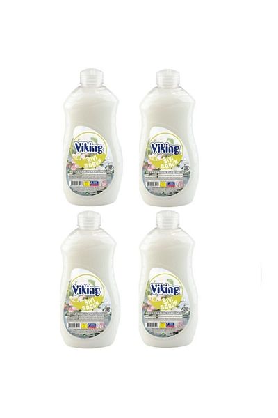 Viking White Soap Scented Liquid Soap 2 Lt X 4 Pieces