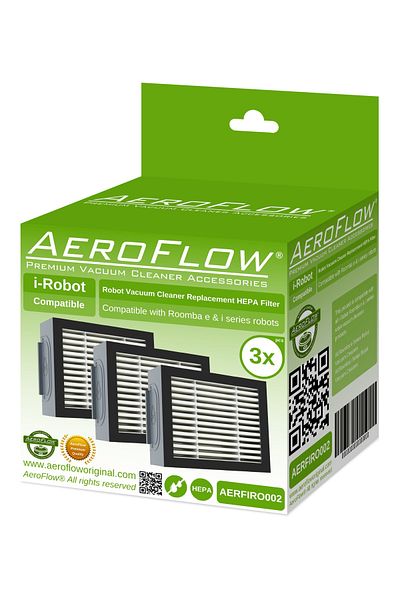 AeroFlow I-robot I6 Filter - 3 Pack, Guaranteed