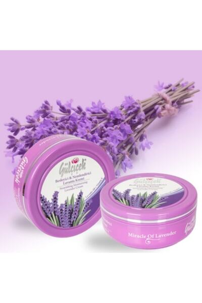 GÜLÇİÇEK KOZMETİK Gülçiçek - Besleyici & Nemlendirici Lavanta Kremi (aloe Vera+vitamin E) 150 ml