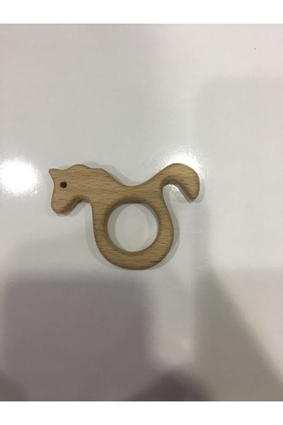 SEARD Teether Wooden Baby Toy 01