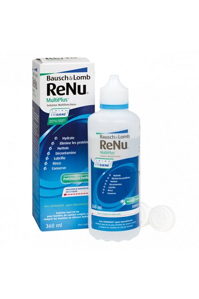 Bausch & Lomb Bausch Lomb Renu Multiplus Multi-Purpose Lens Solution 360 ml