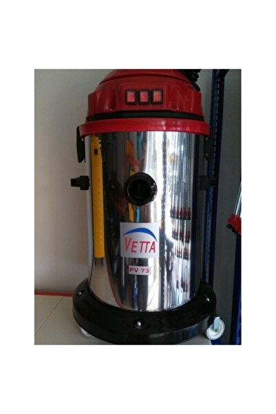 VETTA Pv 73 - 3 Motorlu Sanayi Tipi Islak Kuru Süpürge 3600 Watt