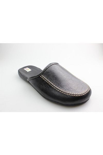 Eterlik Black Men's Home Office Groom Guest Dowry Bundle Slippers