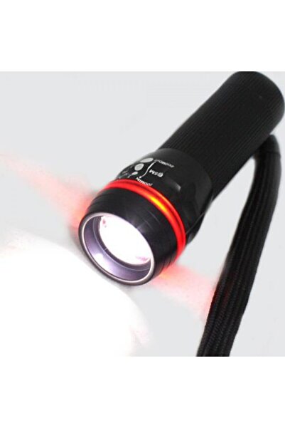 Watton Wt-060 Süper Zoomlu Pilli Ledli Watton Marka El Feneri