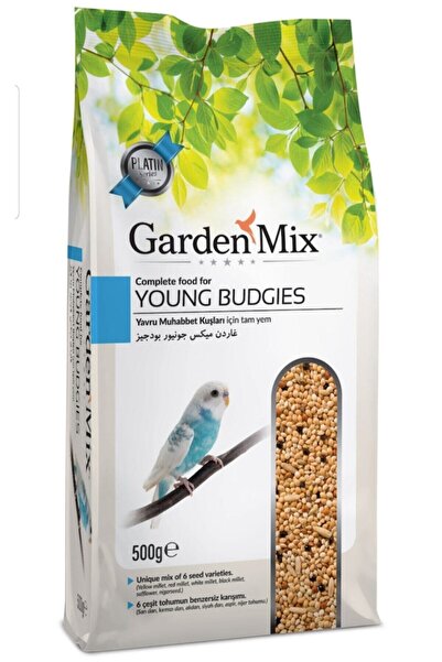 Gardenmix Garden Mix Platin Yavru Muhabbet Kuş Yemi 500 Gr - Petshopundan