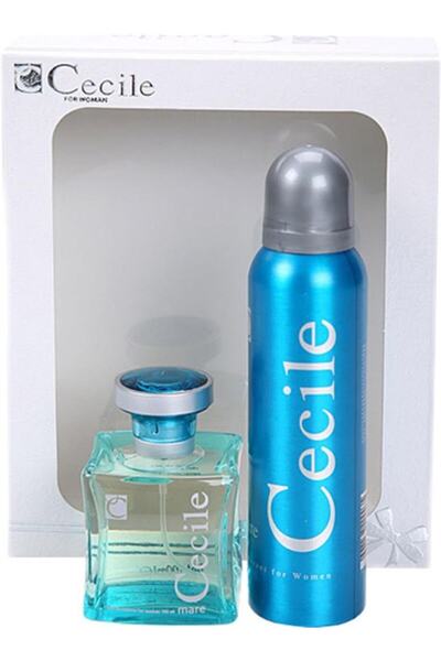 Cecile Mare Edt 100 Ml Kadın Parfüm + 150 Ml Deodorant Set