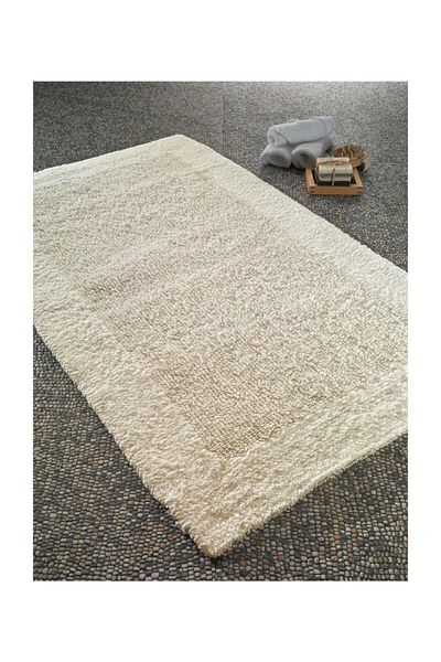Confetti Natura Heavy 70x120 cm Ecru Χαλί Μπάνιου - Χαλάκι