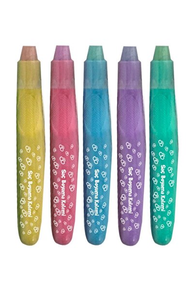 MY LITTLE PONY My Little Pony Hair Chalk Saç Boyama Kalemi 5 Renk