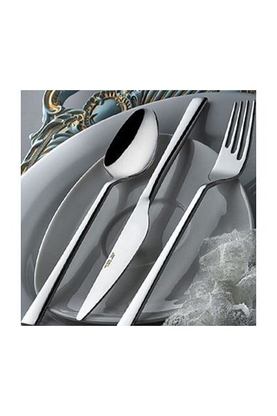 Yetkin Lara 12 Pieces Dinner Fork - Plain