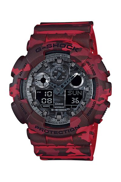 Casio Men's G-Shock Wristwatch GA-100CM-4ADR