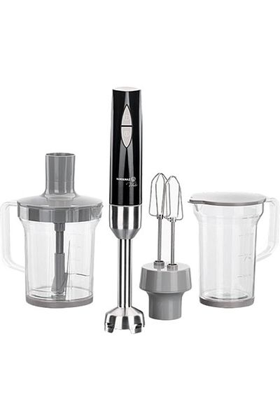 KORKMAZ Vertex Mega Black Blender Set - Inox A445