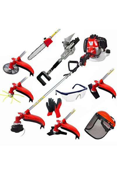 Swazer 7 Süper Set 4x4 Hp 2 T Yan Tipi Benzinli Motorlu Tırpan Ot Çim Çayır B...