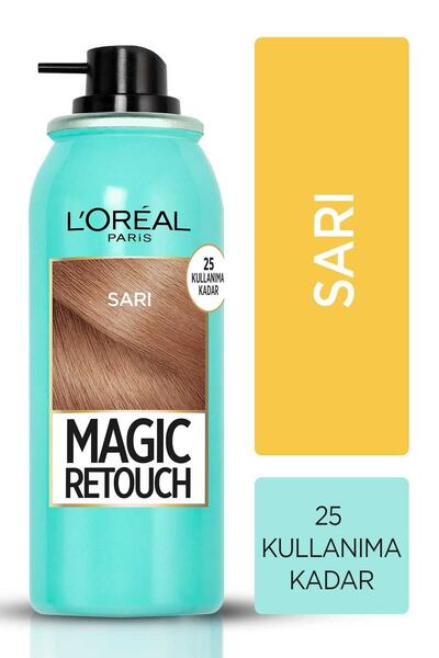 L'Oreal Paris Magic Retouch Beyaz Kapatıcı Sprey Sarı 75 ml