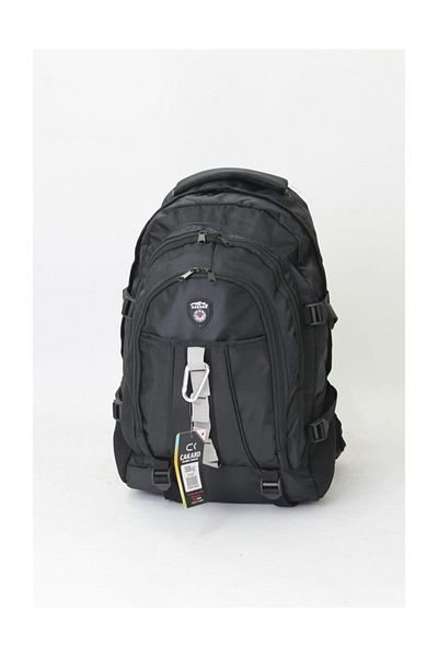 CAKARD Σακίδιο πλάτης Fabric Mountaineer 0906 Μαύρο