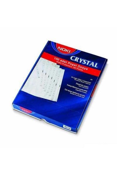 Noki Crystal Bag File A4- 100 Pieces (4830)