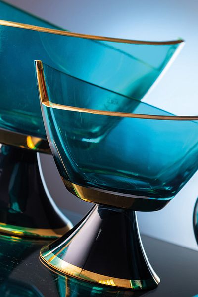 KCD Black&Turquoise Large Bowl