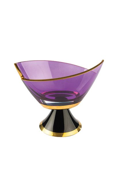 KCD Black & Violet Small Bowl