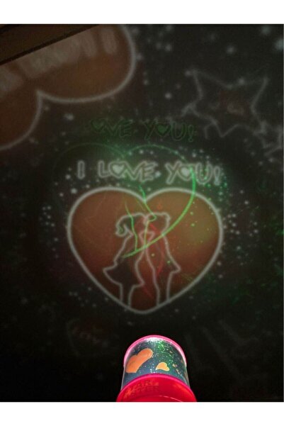 Ulbay Star Master Gece Led Işığı Kalpli Lover