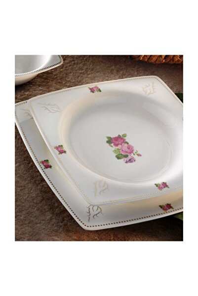 Aryıldız Prestige Bone Porselen 83 Parça 12 Kişilik Yemek Takımı