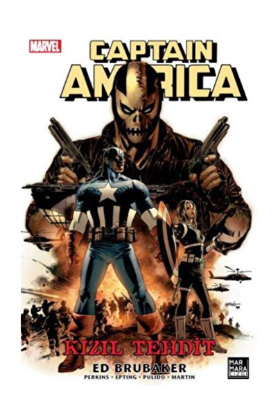 Genel Markalar Captain America - Kızıl Tehdit - Ed Brubaker
