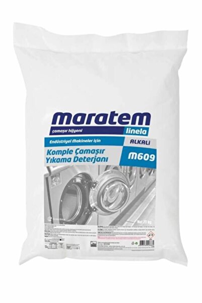 Maratem Endüstriyel Makineler Için Komple Çamaşır Yıkama Deterjanı 20 kg