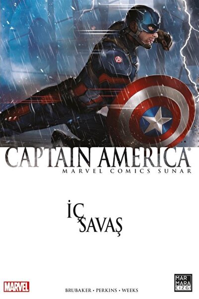 Marmara Çizgi Yayınları Captain America - Iç Savaş