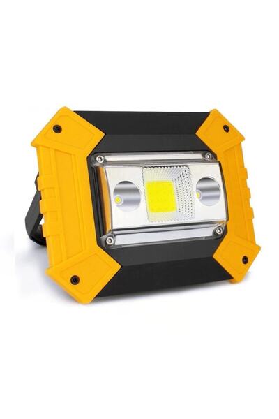 exeo Şarj Edilebilir Pilli Led Kamp Fener Lamba Çalışma Işığı