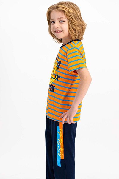 U.S. Polo Assn. Set de pijamale Orange Boy