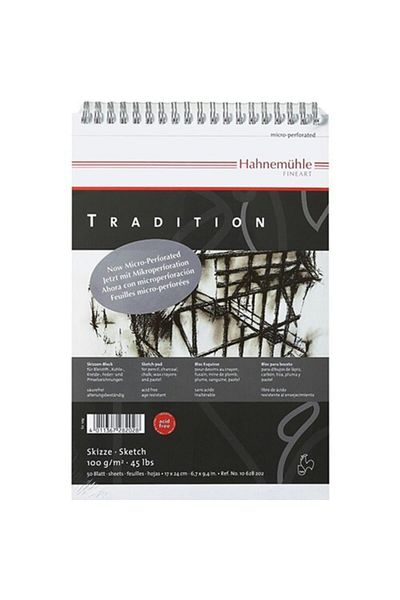 Hahnemühle Tradition Sketch Block 24x34cm 100g 50 Sheets
